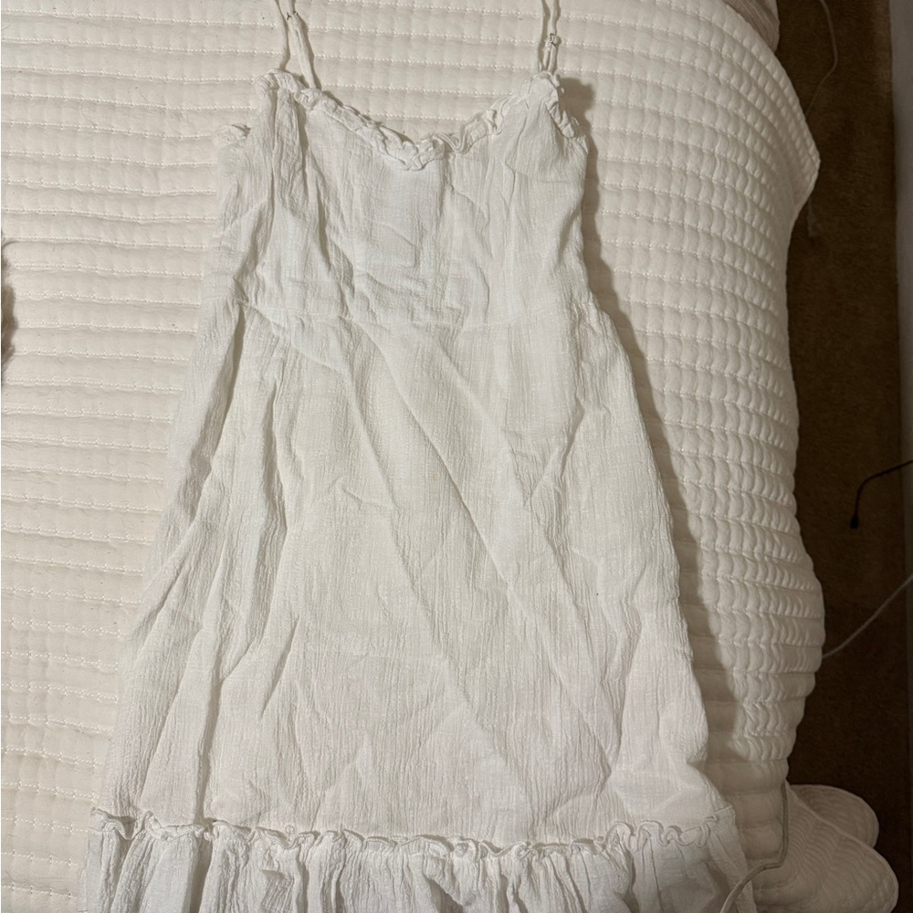 Princess Polly Ruffled White Dress